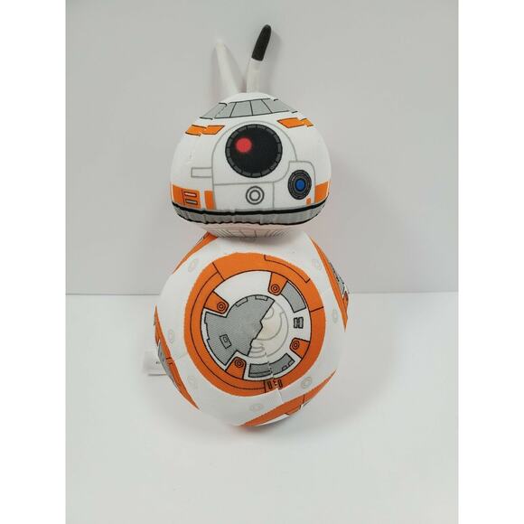 Stuffed Star Wars Plush Toy 9" Talking BB8 Doll BB-8 Original Movie Sounds! - Picture 1 of 4
